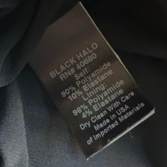 Halo Sheath Dress Velvet Green Jacquard Faux Wrap - Picture 13 of 14